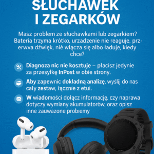 Bezpłatna diagnostyka słuchawek – tylko koszt przesyłki!